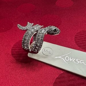 Silver Snake Ring